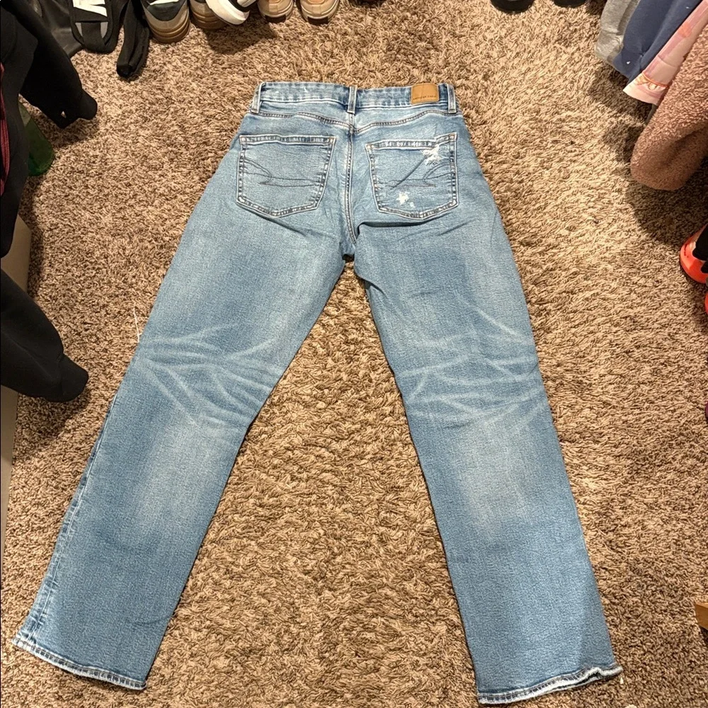 American Eagle Curvy Straight Leg Jean - Picture 2 of 6
